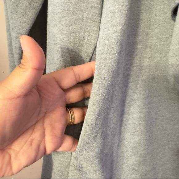 Torrid Drape Front Cardigan Grey Women Size 2X - Picture 7 of 8